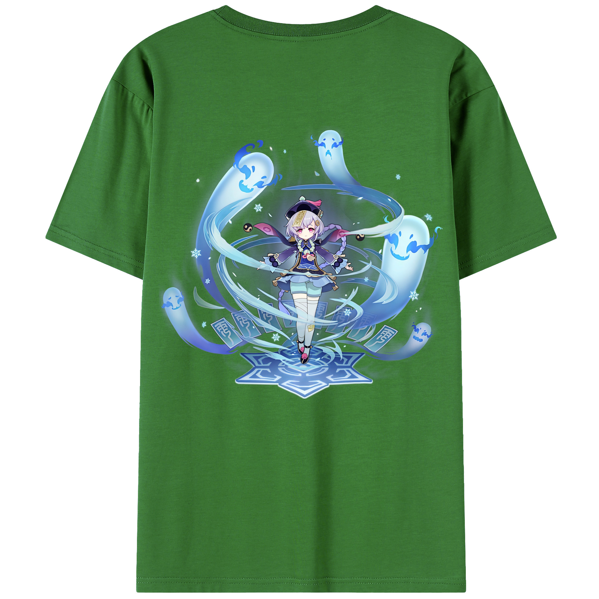 げんし神 七七 なな  genshin Nana レディース半袖Tシャツ(バックプリント)